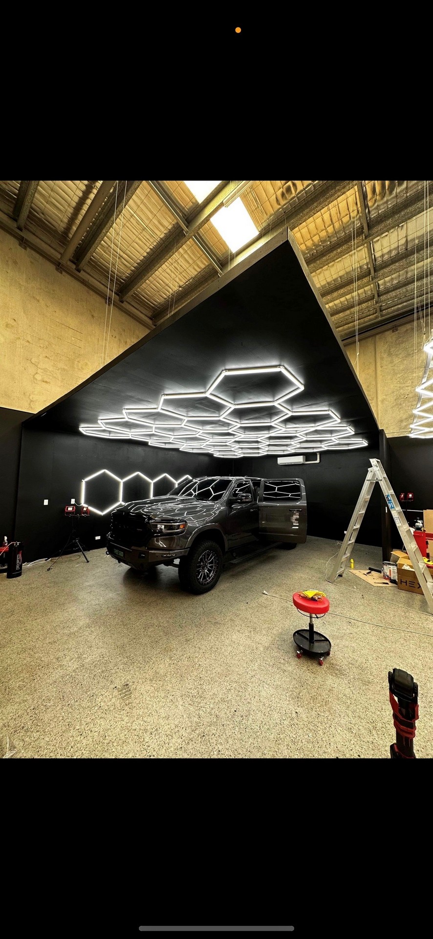 showroom lighting upgrades